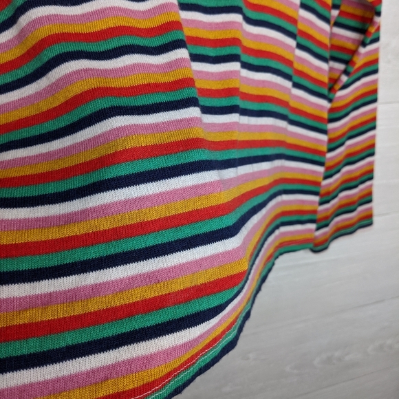 Lumiere Crew Neck Striped Rainbow sweater - Picture 5 of 9